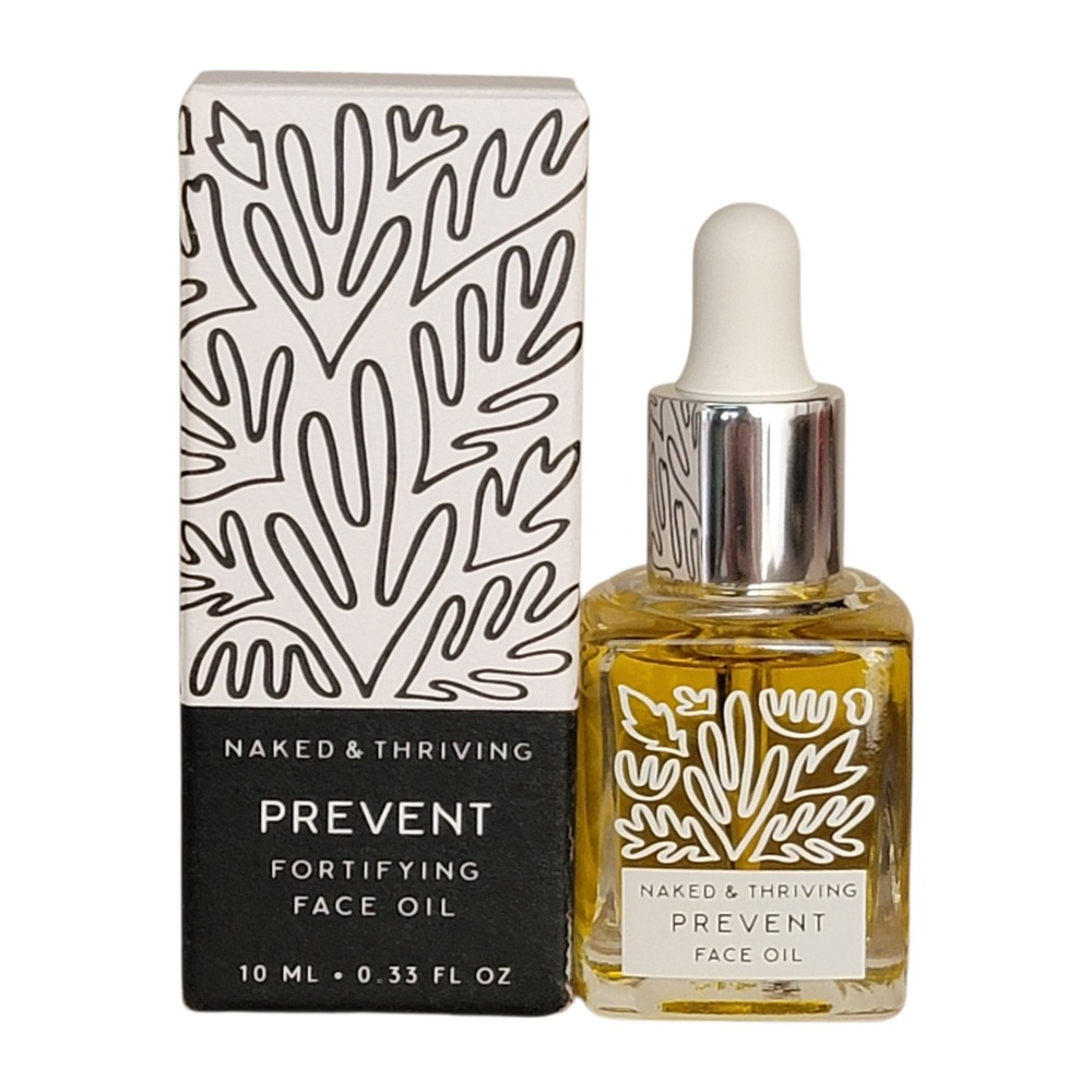 Naked & Thriving Prevent Fortifying Face Oil MINI Travel Size 10ml Anti Aging - Picture 1 of 8
